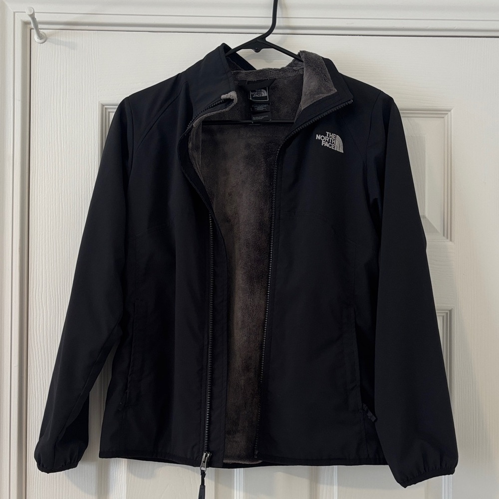 The North Face Black Fleece-Lined Jacket